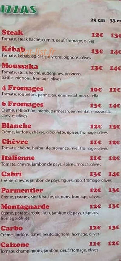La Tour de Pizza — carte page 5