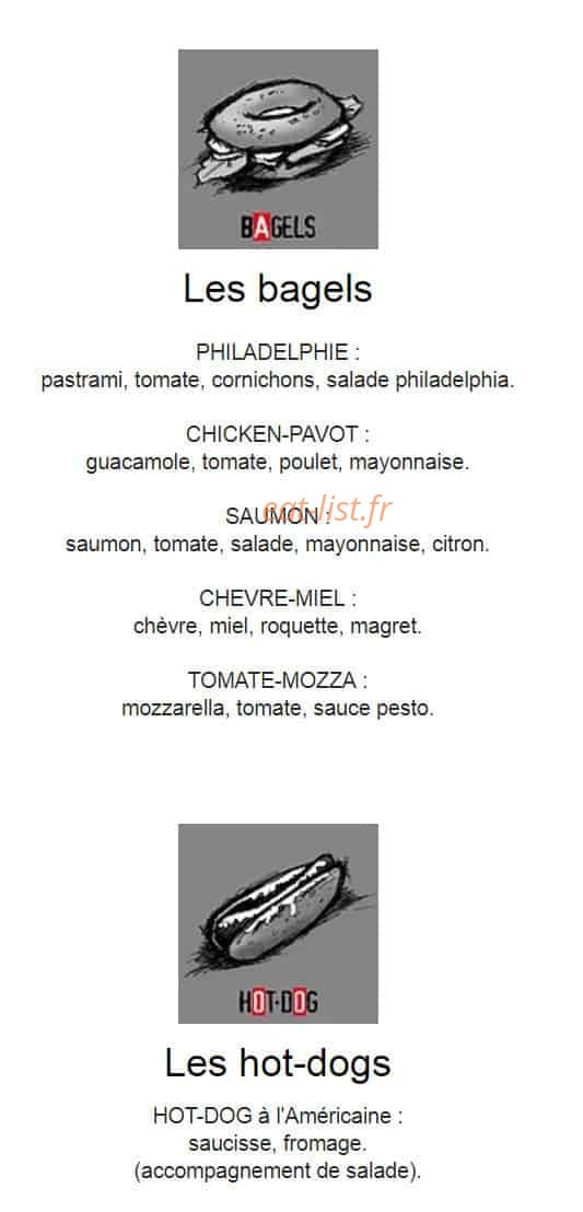 Le Chien Rouge — carte page 1