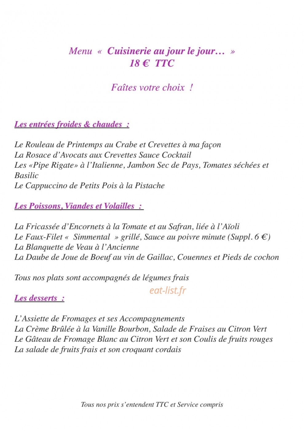 Le Goulu — carte page 1