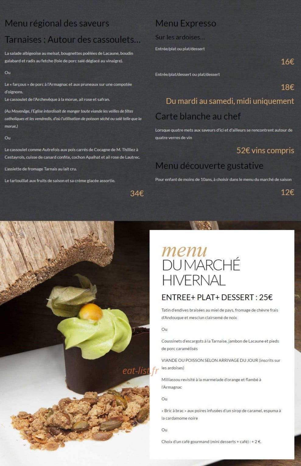 Le lautrec — carte page 2