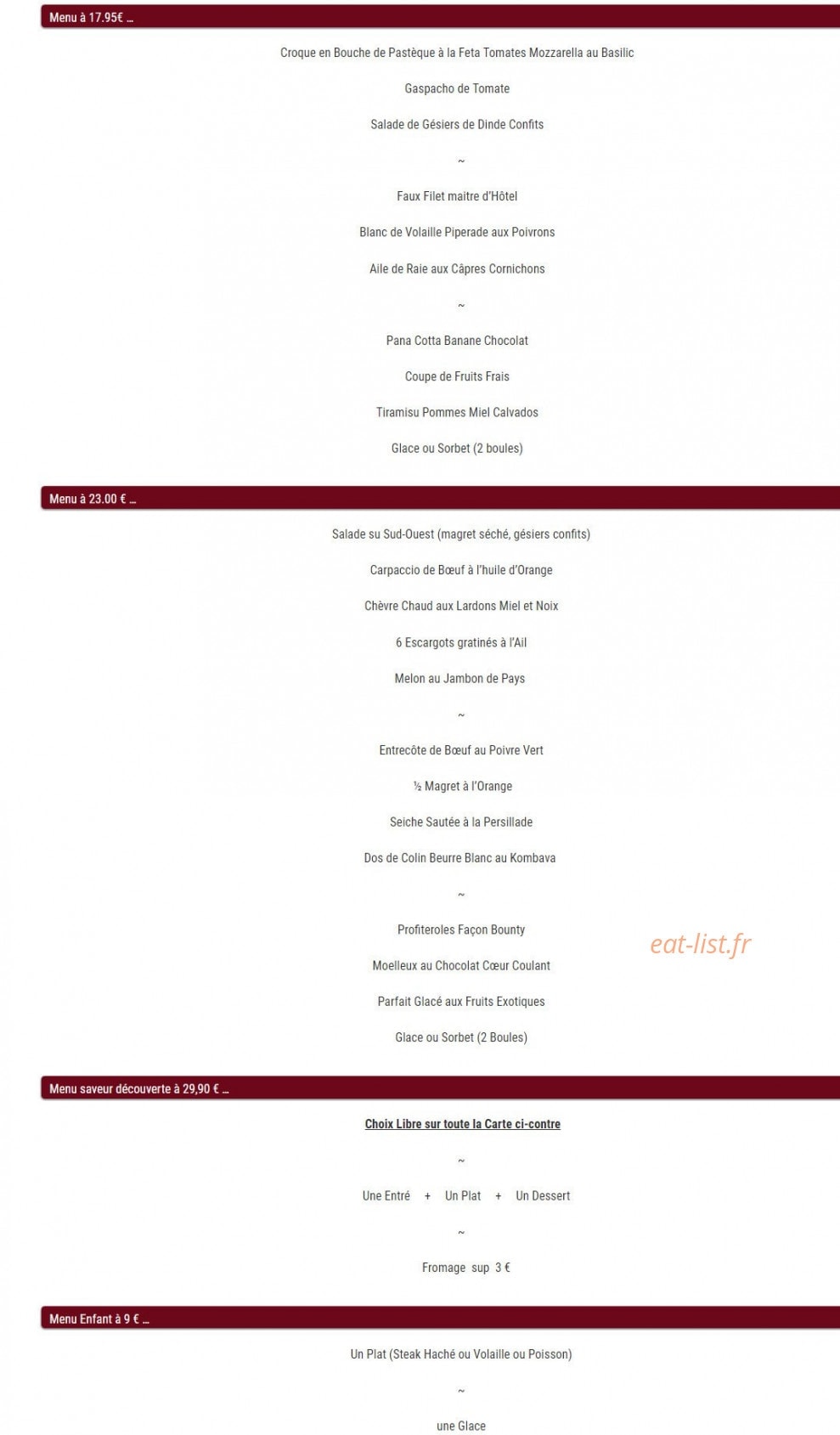 Le Parvis — carte page 2