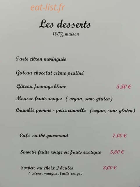 Le Tournesol — carte page 3