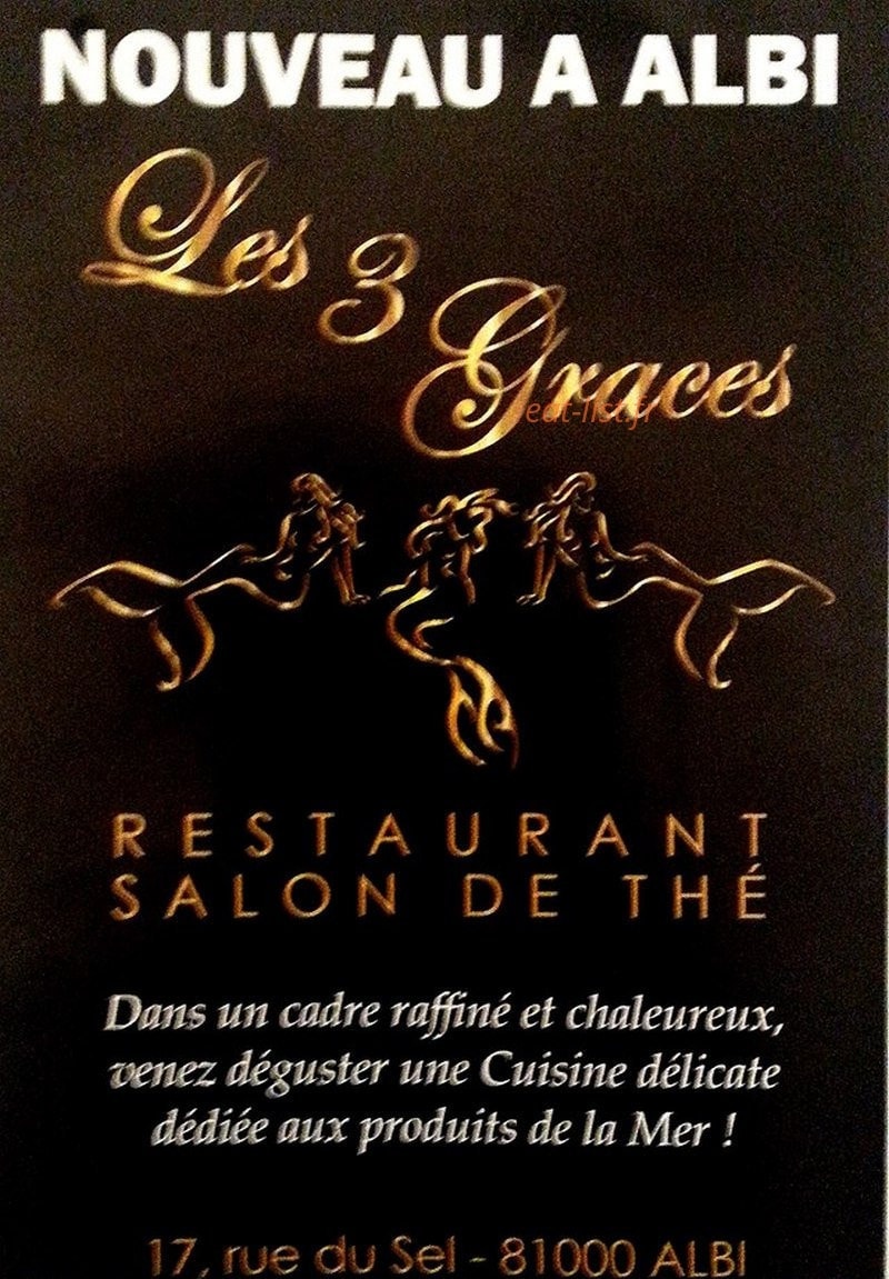 Les 3 Graces — carte page 1