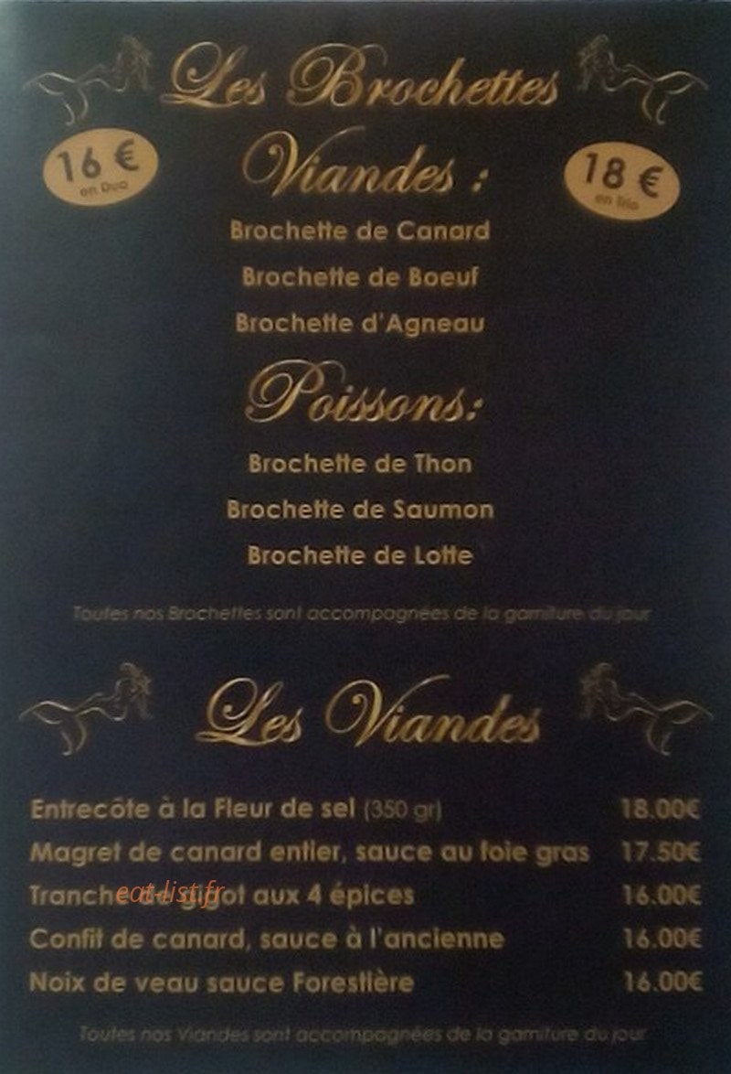Les 3 Graces — carte page 3