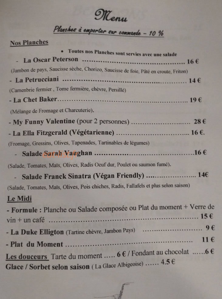 Les Planches Musicales — carte page 2