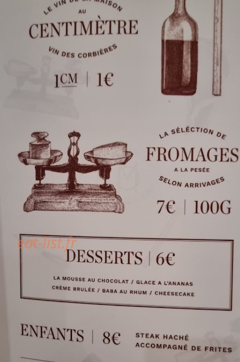 Maison Carne — carte page 2