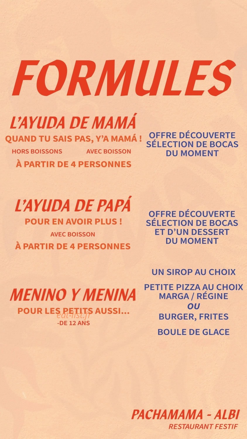 PachaMama — carte page 4