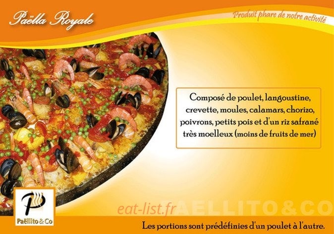 Paëllito & Co — carte page 2