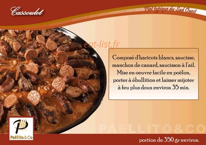 Paëllito & Co — carte page 8
