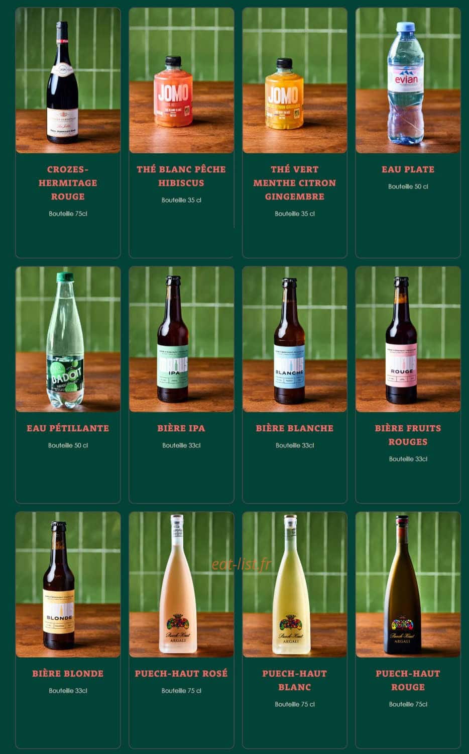 Pizza Cosy — carte page 9