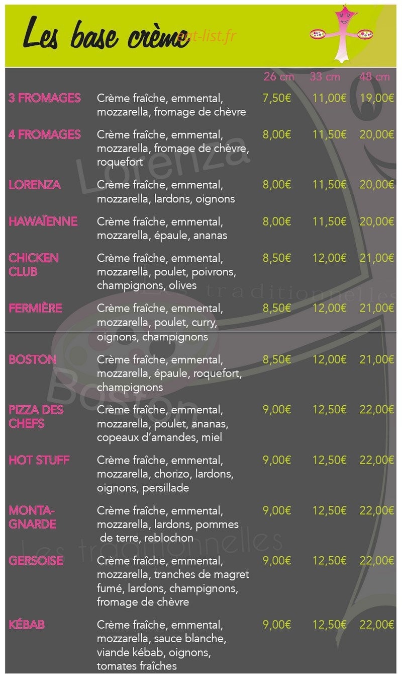 Pizza D'oc — carte page 3
