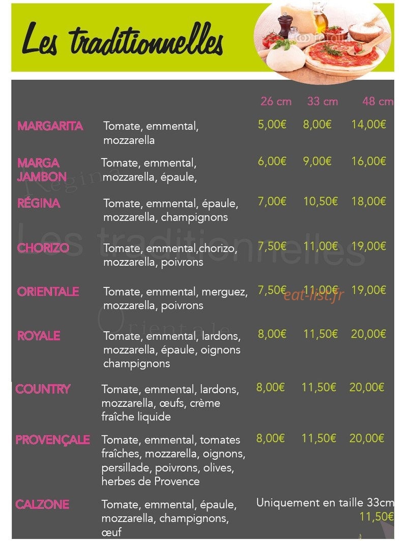 Pizza D'oc — carte page 2