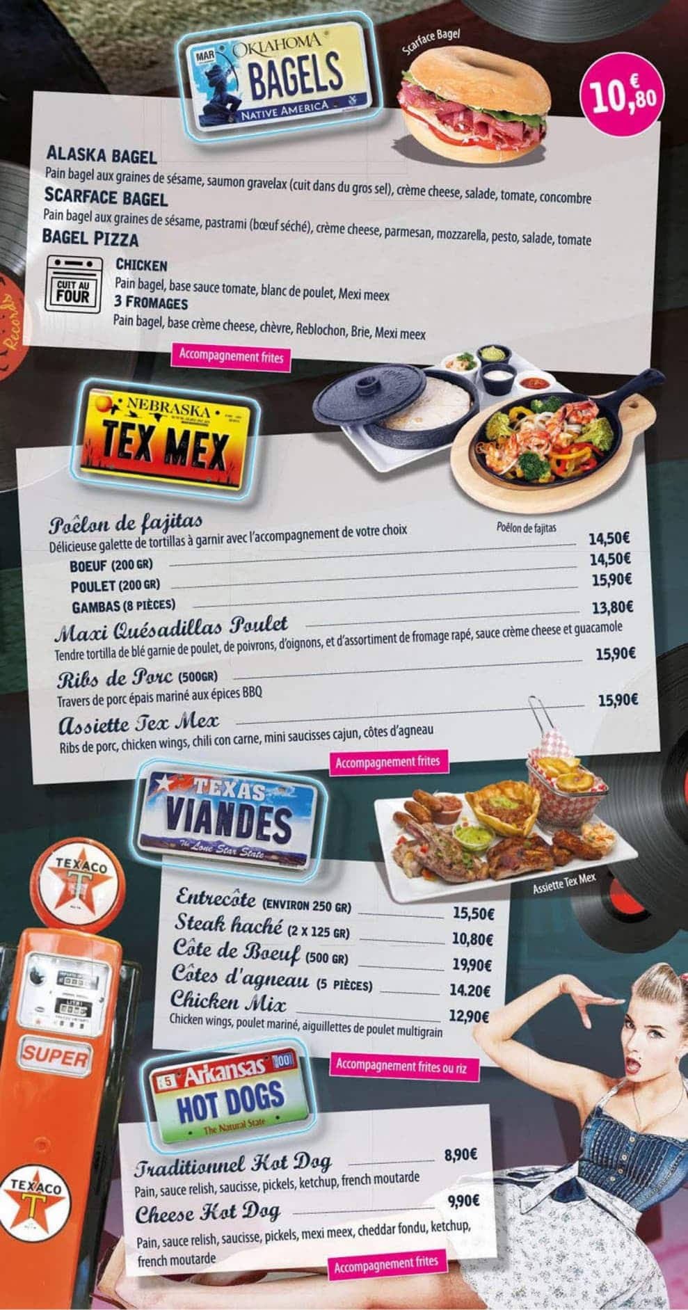 Samy's Diner — carte page 2