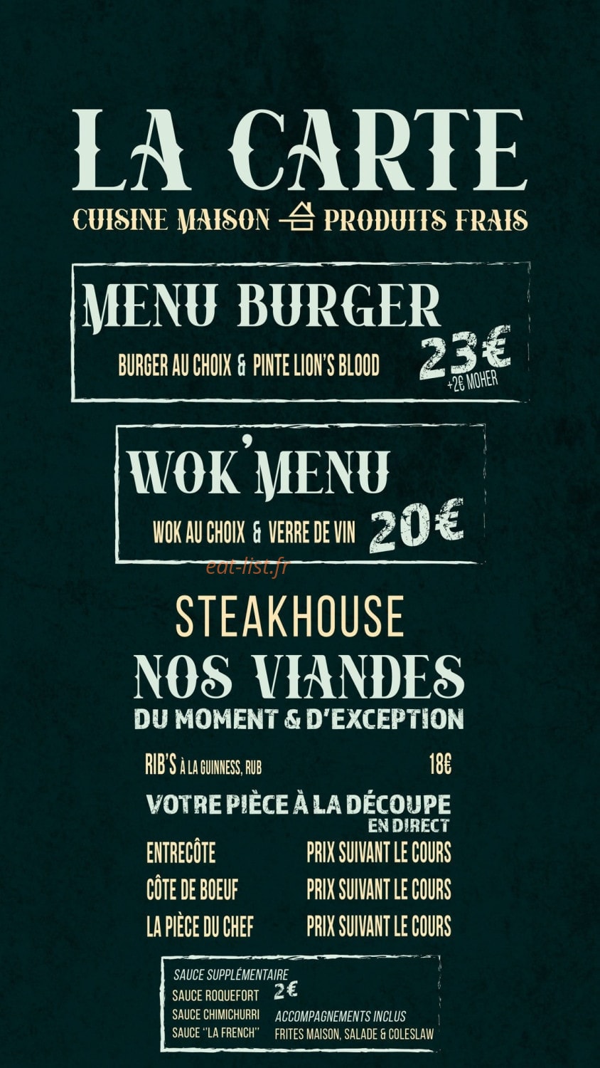 Shamrock — carte page 1
