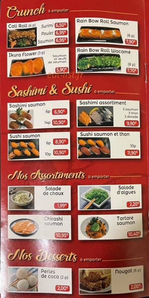 Asia delices — carte page 7
