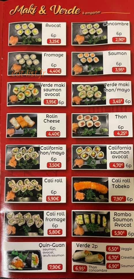 Asia delices — carte page 3