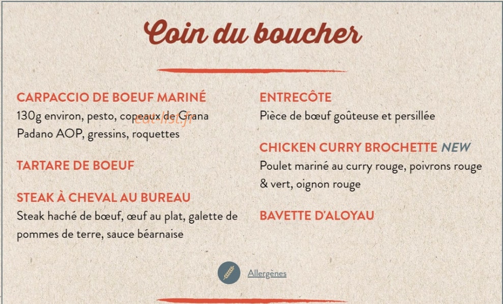 Au Bureau — carte page 3