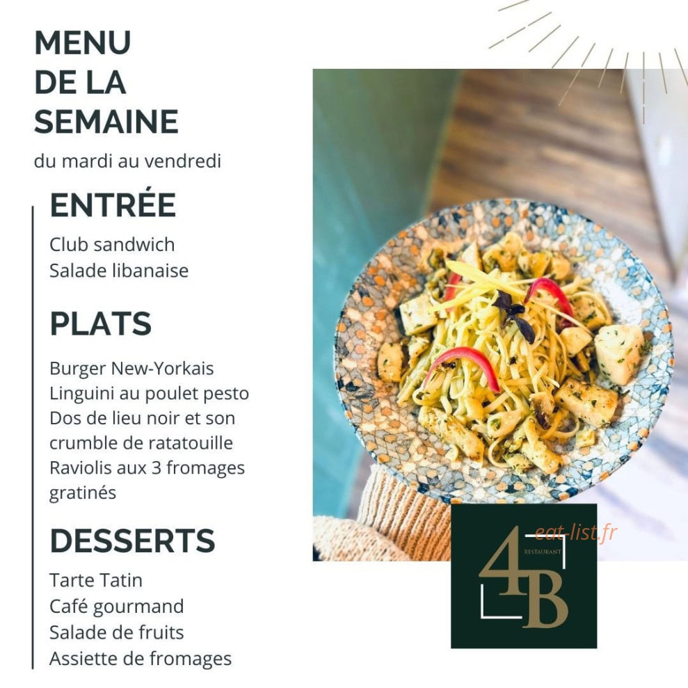 Aux 4 Balais — carte page 1