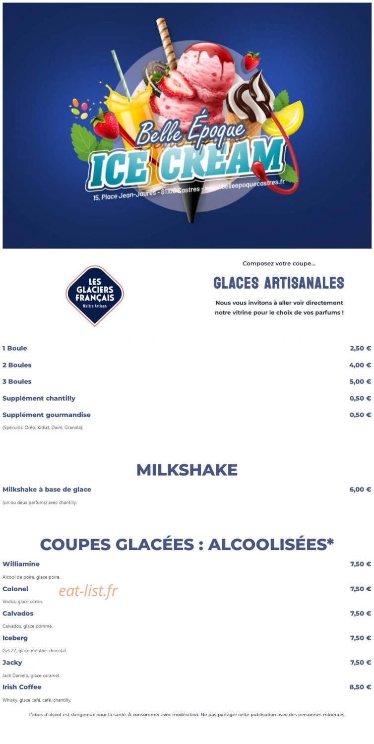 Belle Époque — carte page 3