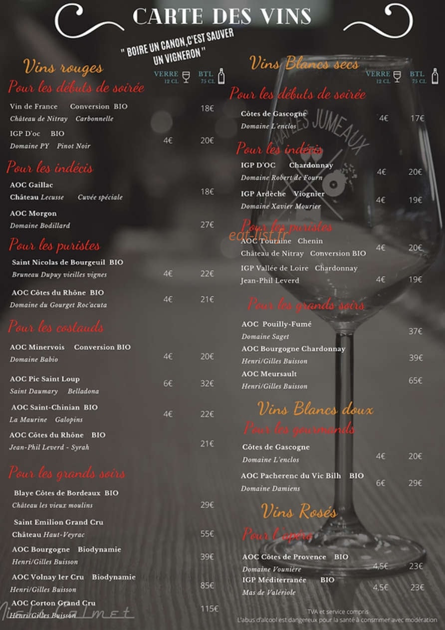 Chai les jumeaux — carte page 4