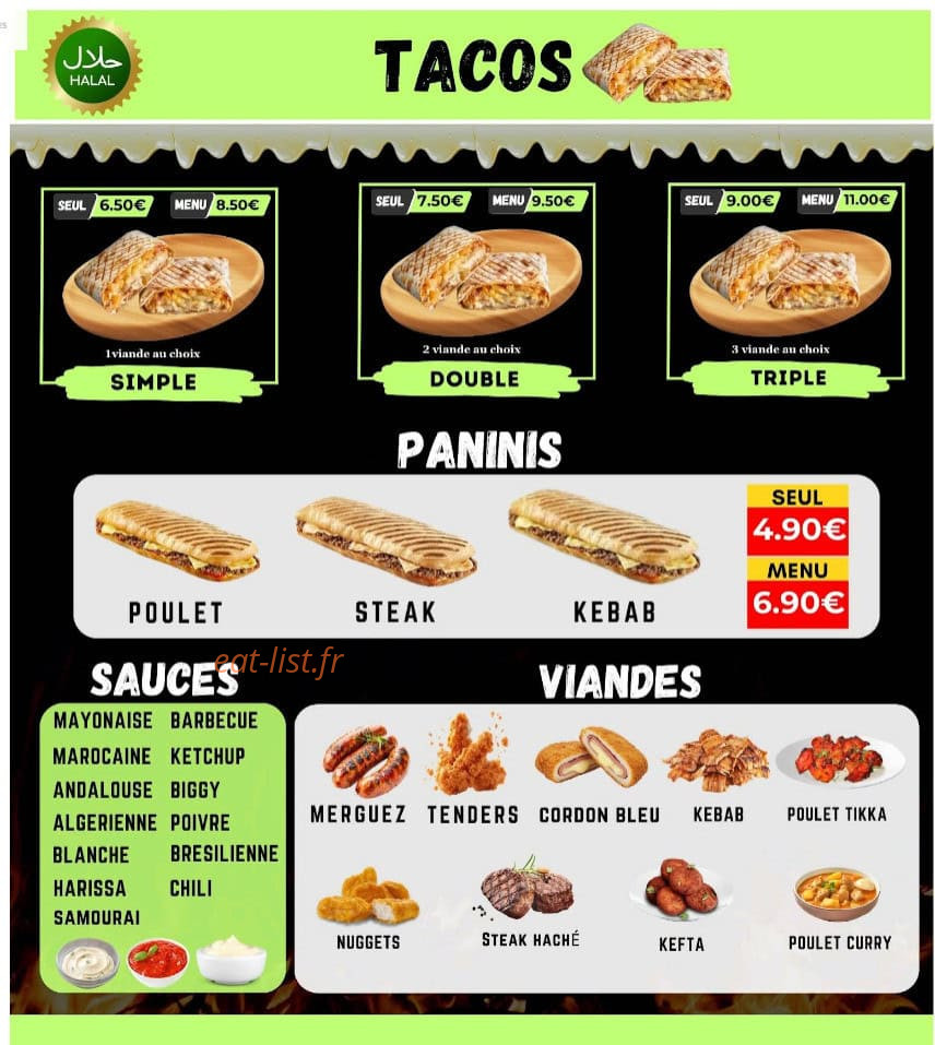 Grill Kebab — carte page 2