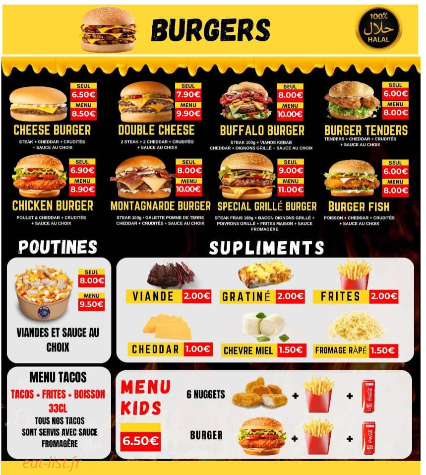 Grill Kebab — carte page 1
