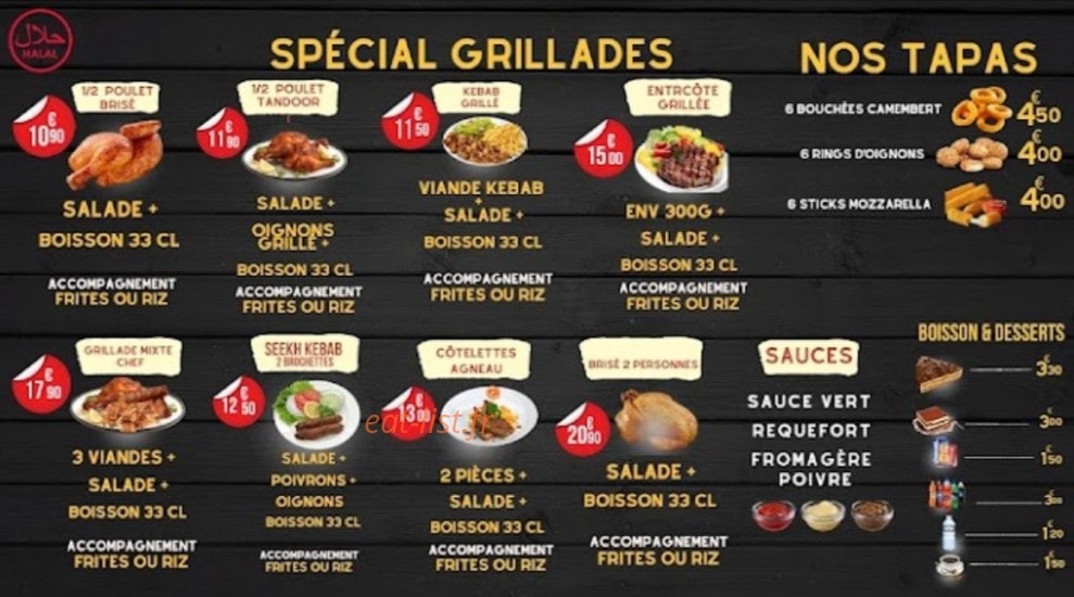 Grill Kebab — carte page 4