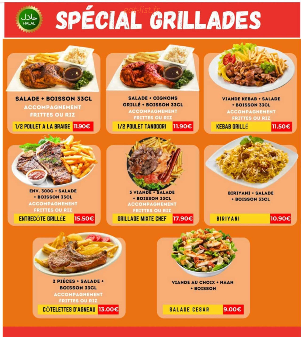 Grill Kebab — carte page 4
