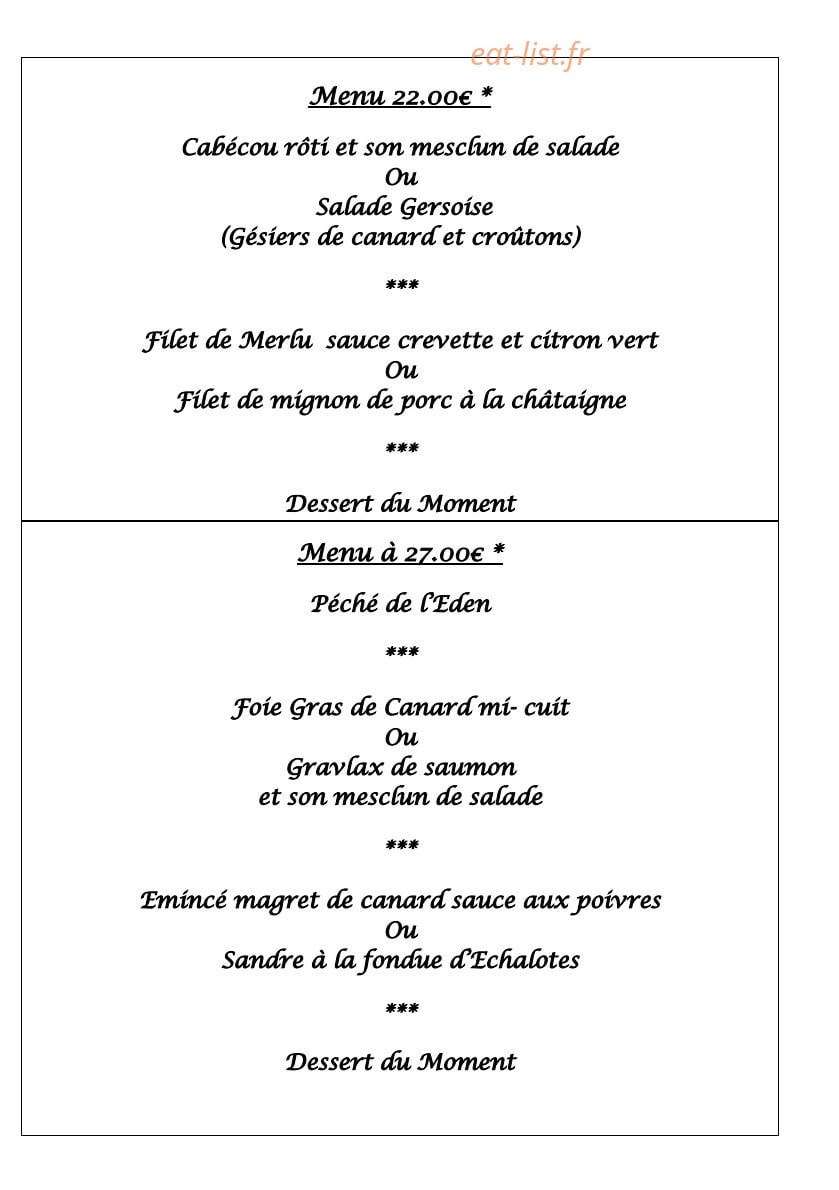 L' Eden — carte page 2
