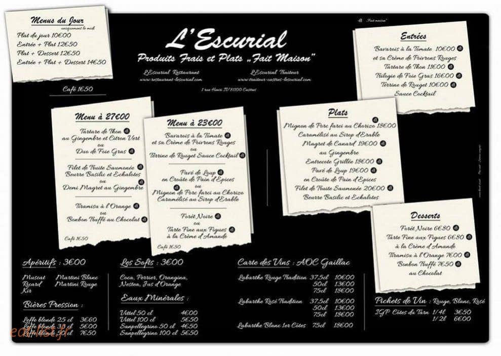 L'Escurial — carte page 5