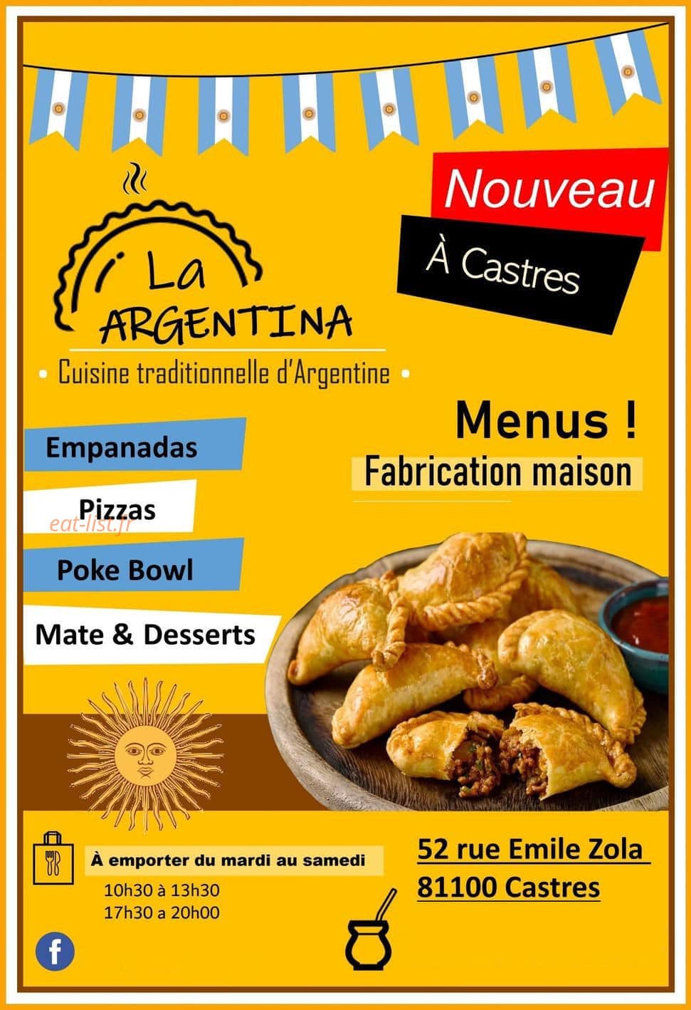 La Argentina — carte page 1