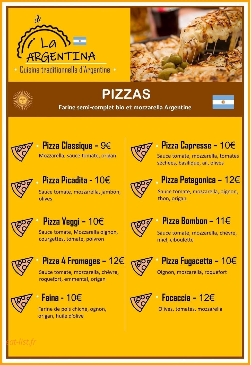 La Argentina — carte page 3
