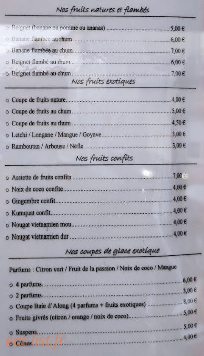 La Baie D'Along — carte page 6