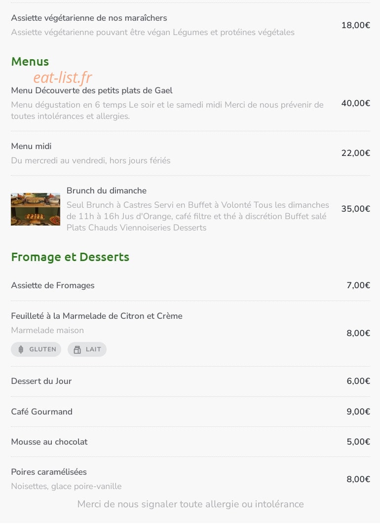La Foganha — carte page 2