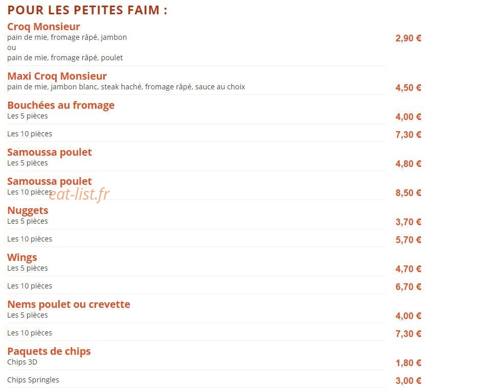 Le Miams — carte page 9