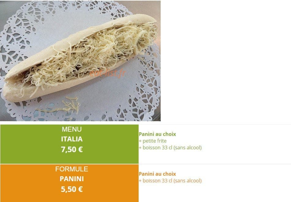 Le Miams — carte page 7