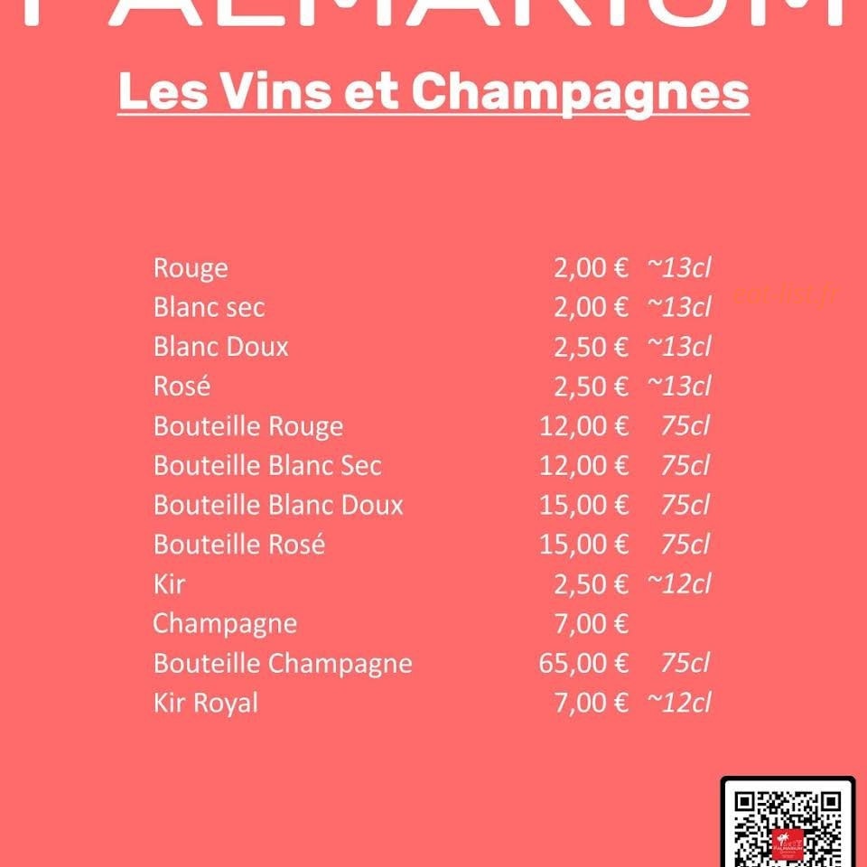 Le Palmarium — carte page 3