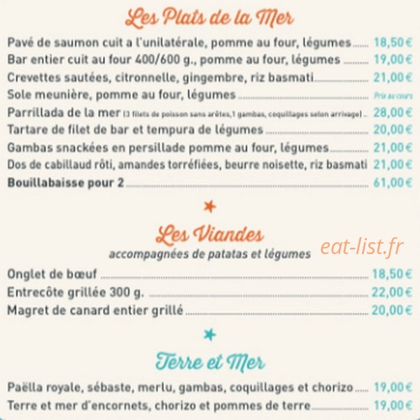 Le pescadou — carte page 2