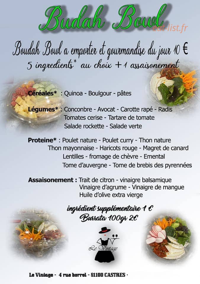 Le Vintage — carte page 1