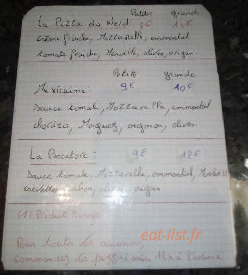 Ô Delice de Sabine — carte page 2