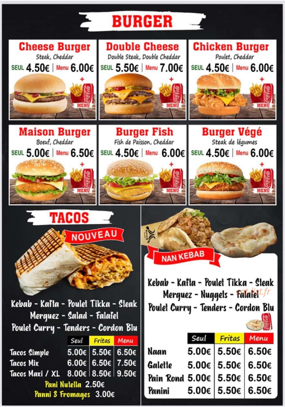 Spice House — carte page 2
