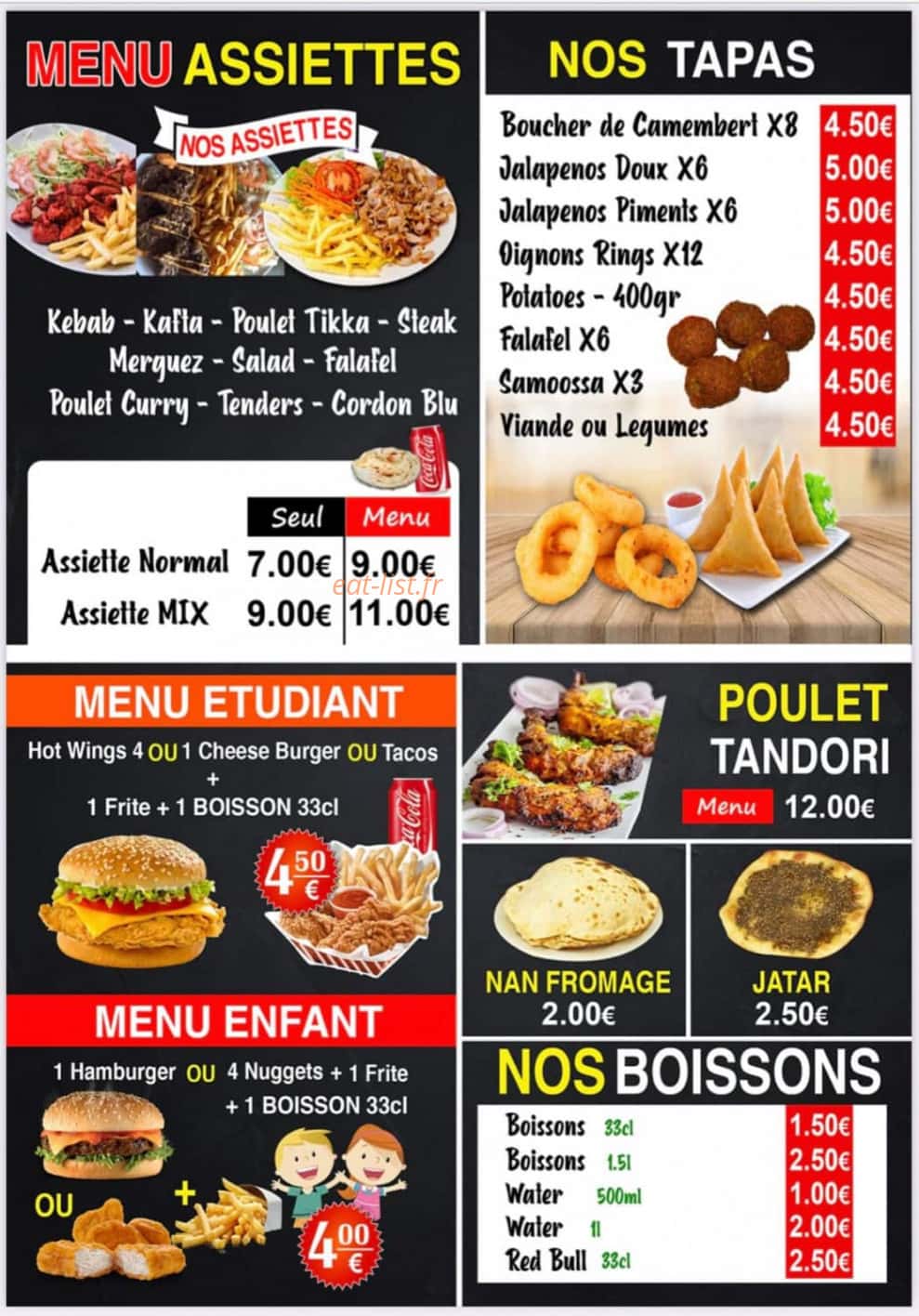 Spice House — carte page 3