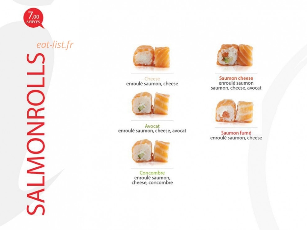 Sushi World — carte page 10