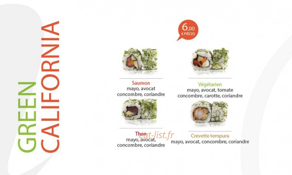 Sushi World — carte page 6