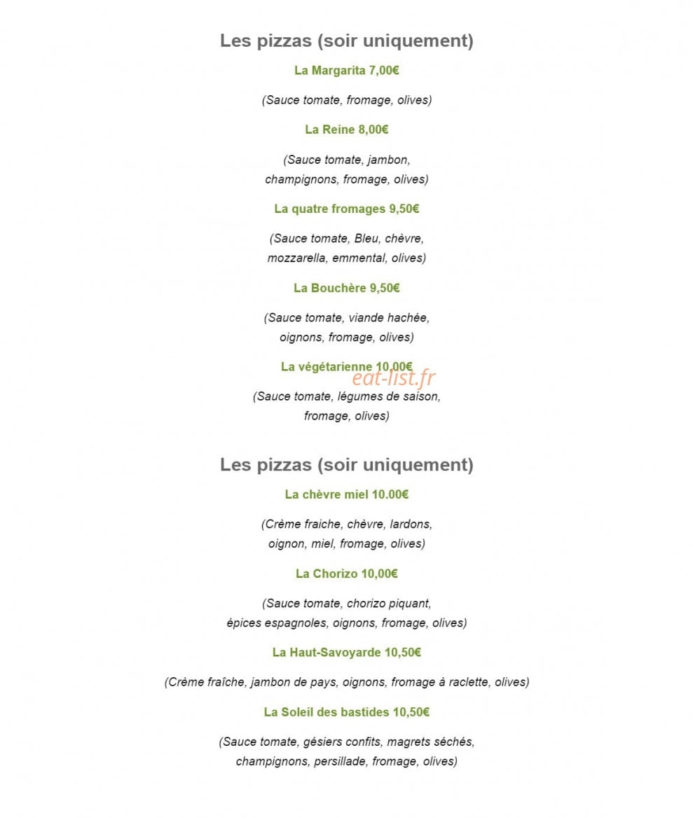 Camping Le soleil des bastides — carte page 3