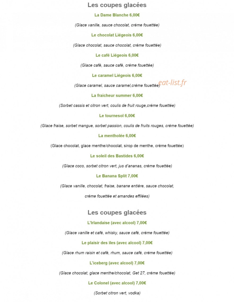 Camping Le soleil des bastides — carte page 6