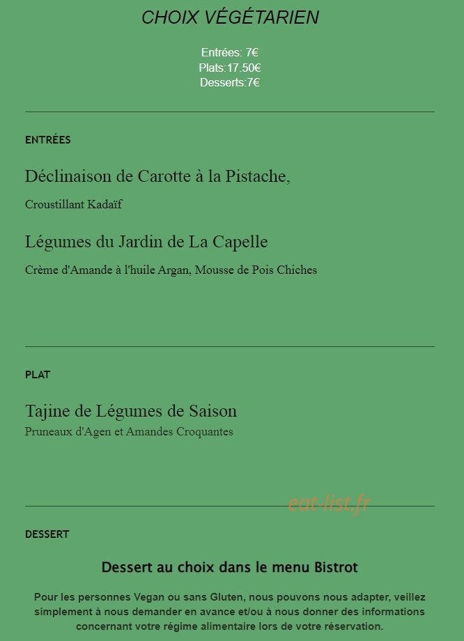 Au Cabanon de Puycelsi — carte page 2