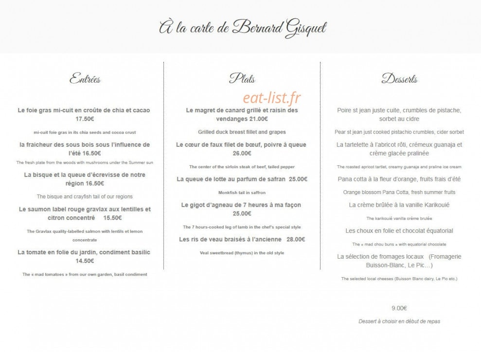 Lou Cantoun — carte page 1