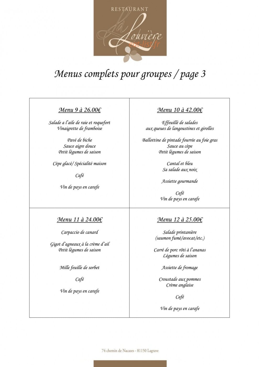 La Louviere — carte page 5