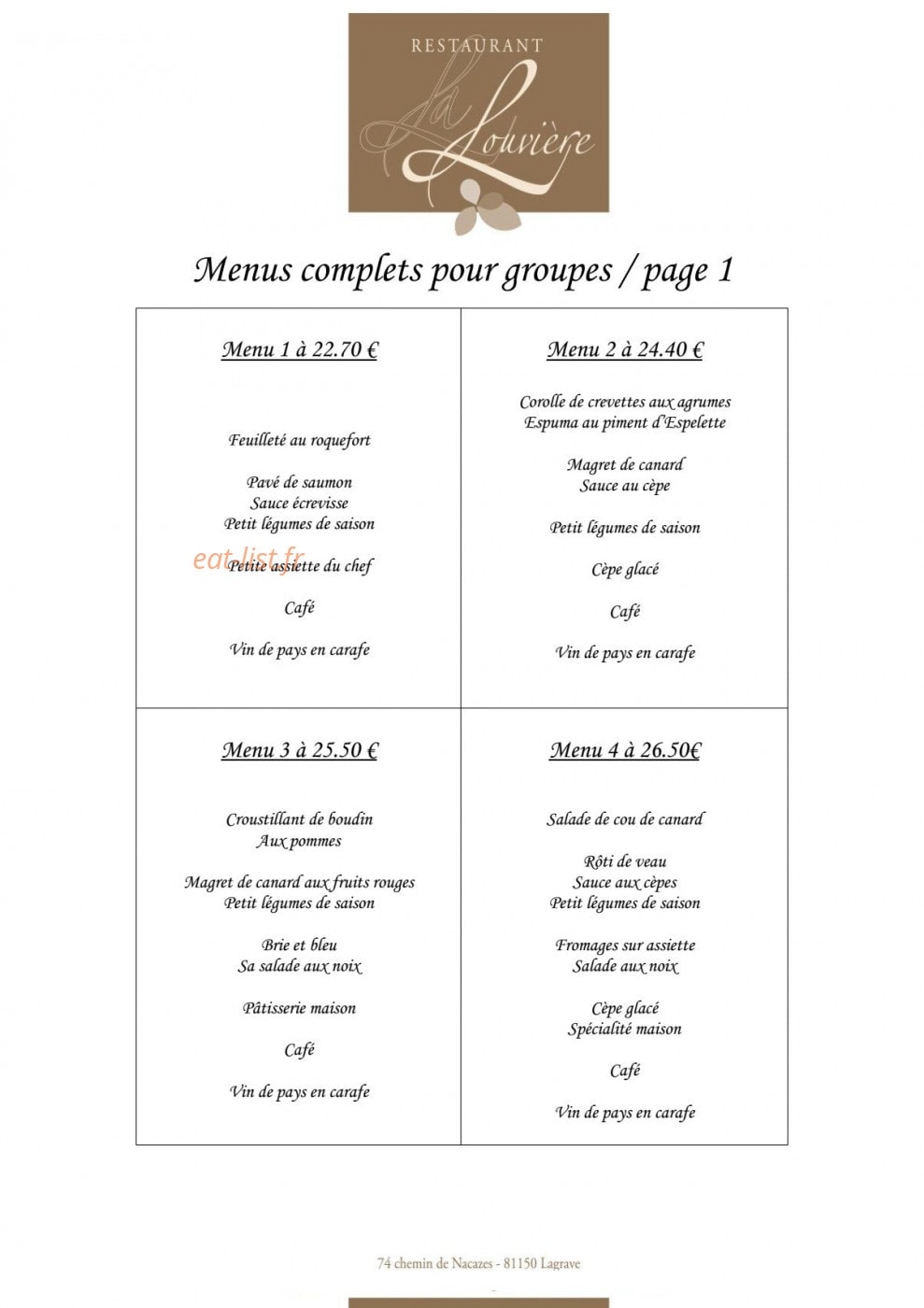La Louviere — carte page 3